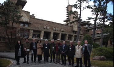 JAFPE goes to the West and tours Arata Endo’s monumental architecture